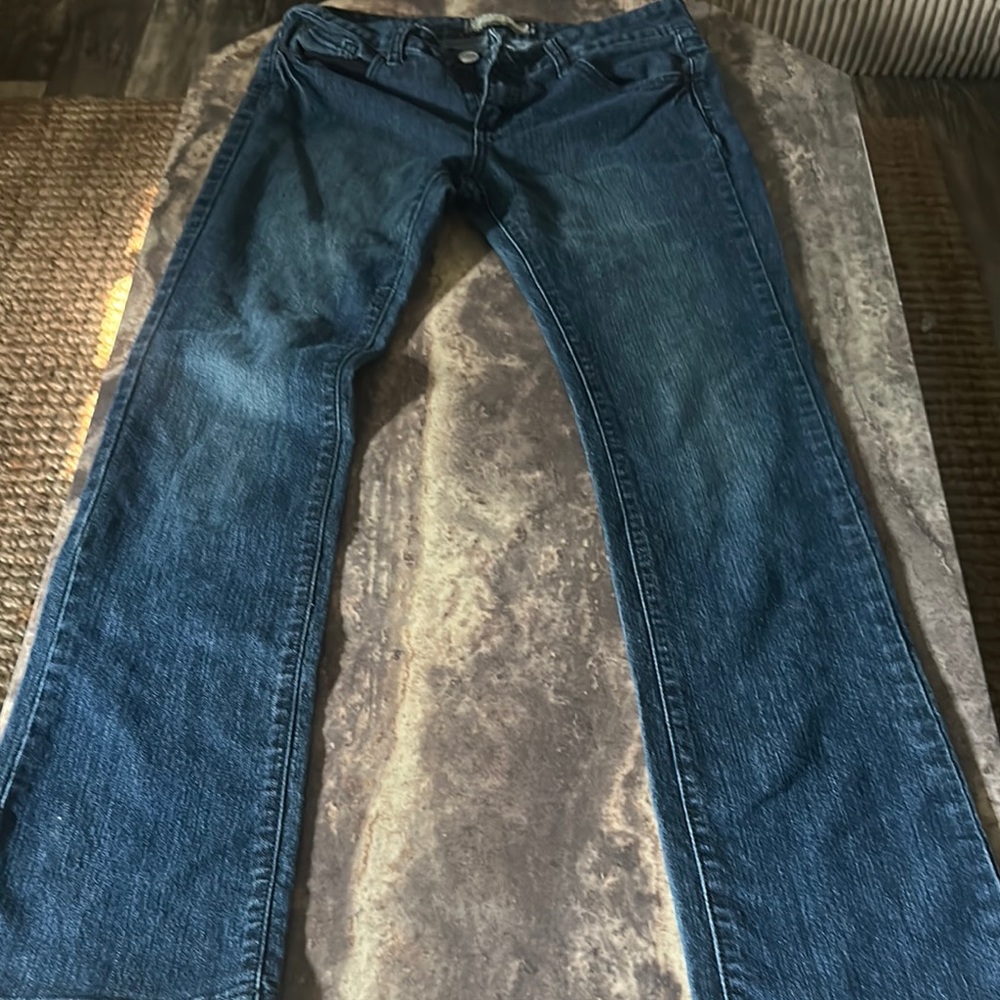 Kardashian Kollection Blue Straight Jeans